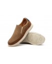 Men's Casual Shoe Nubuck Leather Taupe Elastic R83-260559,95 €