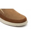 Men's Casual Shoe Nubuck Leather Taupe Elastic R83-260559,95 €