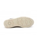Men's Casual Navy Nubuck Leather Shoes with Elastic R83-262559,95 €