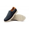 Men's Casual Navy Nubuck Leather Shoes with Elastic R83-262559,95 €