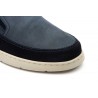 Men's Casual Navy Nubuck Leather Shoes with Elastic R83-262559,95 €