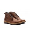 Botín Hombre Piel Camel Cordones R83-T110 64,95 €