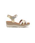 Women's Sandals Leather Silver White Platinum SPK-252349,95 €
