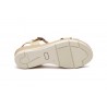 Women's Sandals Leather Silver White Platinum SPK-252349,95 €