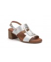 Women's Leather Heel Sandals with Buckle and Gel SPK-255649,95 €