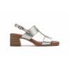 Women's Leather Heel Sandals with Buckle and Gel SPK-255649,95 €