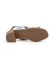 Women's Leather Heel Sandals with Buckle and Gel SPK-255649,95 €