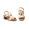 Women's Leather Heel Sandals with Buckle and Gel SPK-255649,95 €