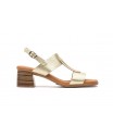 Women's Leather Heel Sandals with Buckle and Gel SPK-255649,95 €