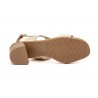 Women's Leather Heel Sandals with Buckle and Gel SPK-255649,95 €