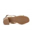Women's Leather Heel Sandals with Buckle and Gel SPK-255649,95 €