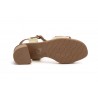 Women's Leather Sandals Platinum Fantasy Heel Buckle SPK-267149,95 €
