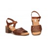 Sandalias Mujer Piel Grabado Láser Tacón Hebilla Plantilla Gel SS-7065 49,95 €
