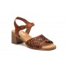 Sandalias Mujer Piel Grabado Láser Tacón Hebilla Plantilla Gel SS-7065 49,95 €