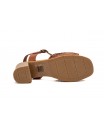 Sandalias Mujer Piel Grabado Láser Tacón Hebilla Plantilla Gel SS-7065 49,95 €