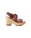 Women's Sandals Oak Leather Platform Xbonita XB-203854,95 €