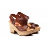 Women's Sandals Oak Leather Platform Xbonita XB-203854,95 €
