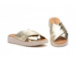 Women's Leather Sandals Platinum XB-527244,95 €
