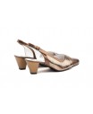 Shoes Woman Leather Bronze Heel JAM JAM-551254,90 €