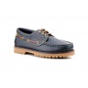 Nautical Men's Leather Pull Marron Navy Thick Sole Stitched Iberian IBERICO-780249,90 €