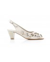 Shoes Woman Leather Laser Heel Buckle JAM JAM-512454,90 €