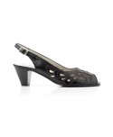 Shoes Woman Leather Laser Heel Buckle JAM JAM-512454,90 €