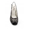 Shoes Woman Leather Laser Heel Buckle JAM JAM-512454,90 €