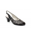 Shoes Woman Leather Laser Heel Buckle JAM JAM-512454,90 €