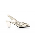 Shoes Woman Leather Laser Heel Buckle JAM JAM-512454,90 €