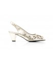 Shoes Woman Leather Laser Heel Buckle JAM JAM-512454,90 €