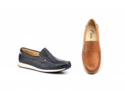 Náuticos Mocasín Hombre Piel Marino Cuero IBERICO-K300 59,90 €