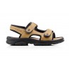 Sandalias Hombre Piel Negro Marrón Aventura MORXIVA-7001 39,90 €