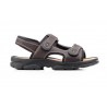 Sandalias Hombre Piel Negro Marrón Aventura MORXIVA-7001 39,90 €