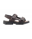 Sandalias Hombre Piel Negro Marrón Aventura MORXIVA-7001 39,90 €