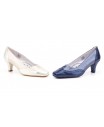 Shoes Woman Skin Blue Platinum Snake Heel JAM JAM-520949,90 €