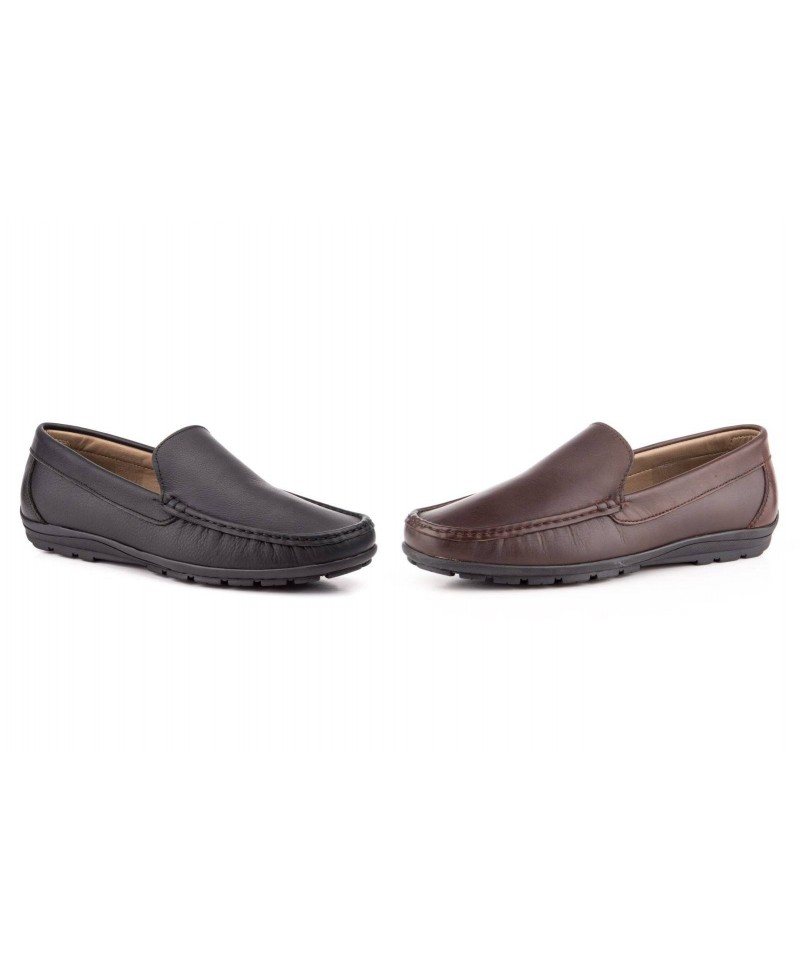 Kiowa Moccasin Man Leather Brown Black Ibérico IBERICO-100849,90 €