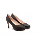 Shoes Woman Cristallo Black Platform Heel Jennifer Pallarés JENNIFER-PALLARES-7300559,90 €