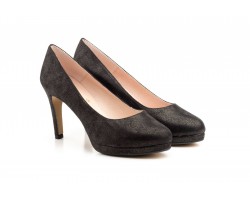 Shoes Woman Cristallo Black Platform Heel Jennifer Pallarés JENNIFER-PALLARES-7300559,90 €