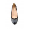 Women's Shoes Black Leather Heel Large Sizes Zancadas JAM-380453,90 €