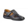 Sandalias Crispinos Hombre Piel Negro Coñac Cosido Billy CACTUS-4015XXL 64,90 €