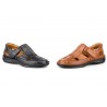 Sandals Crispinos Man Black Leather Cognac CACTUS-4015XXL64,90 €