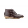 Boot Woman Leather Black Brown Red Taupe Velcro Type JAM-39739,90 €