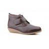 Boot Woman Leather Black Brown Red Taupe Velcro Type JAM-39739,90 €