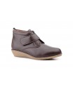 Boot Woman Leather Black Brown Red Taupe Velcro Type JAM-39739,90 €