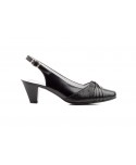 Zapatos Mujer Piel Negro Tacón JAM-5524 54,90 €