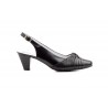 Woman Shoes Black Leather Heel JAM-552454,90 €