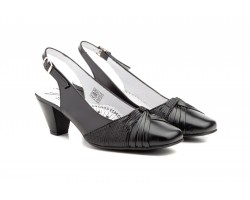 Zapatos Mujer Piel Negro Tacón JAM-5524 54,90 €