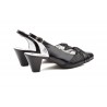 Woman Shoes Black Leather Heel JAM-552454,90 €