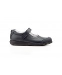 Zapatos Merceditas Colegial Niña Piel Marino Tipo Velcro SERNA-8029 39,90 €