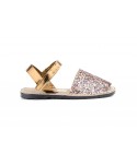 Avarca Menorquinas Children Glitter Multi Gold Silver Pink Velcro Padded MENORQUINA-670124,90 €